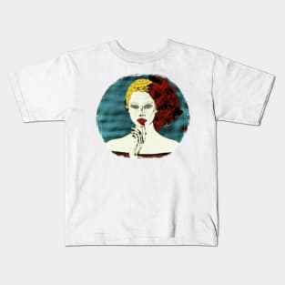 Spanish Woman - CGI Art Kids T-Shirt